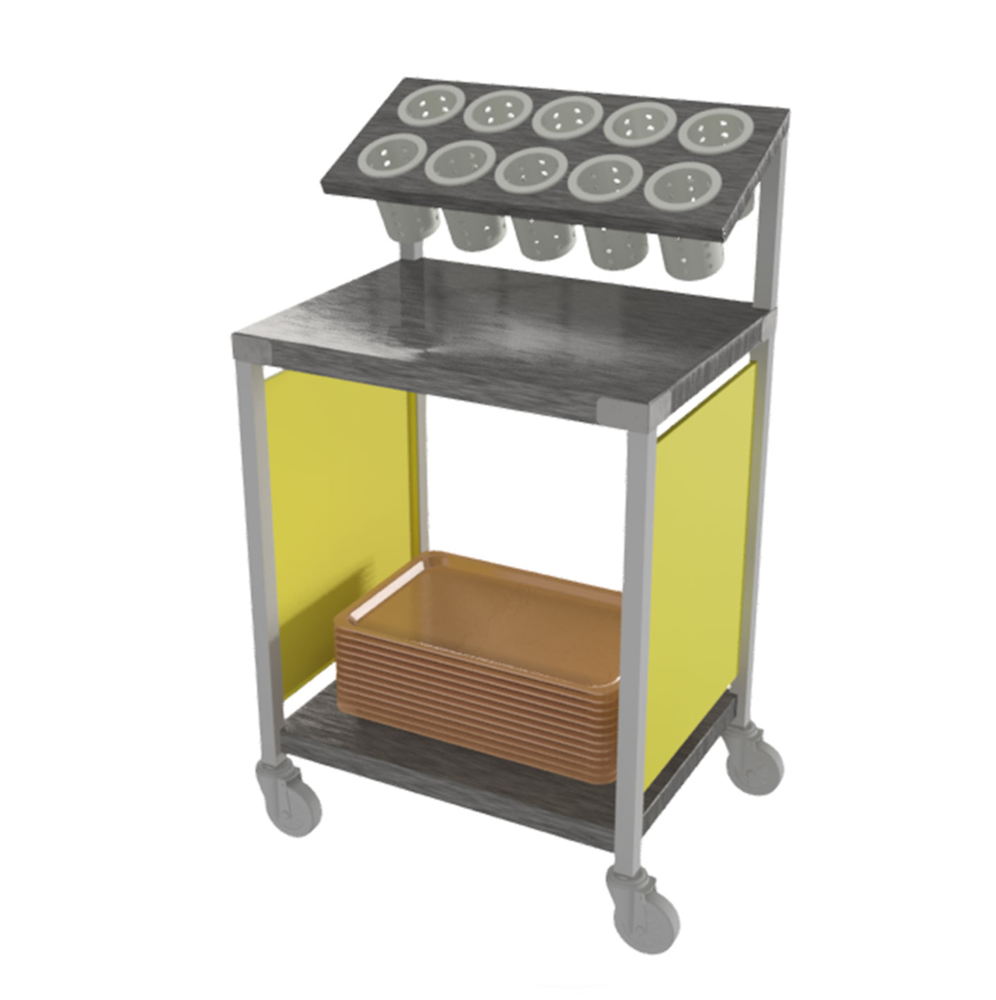 Cutlery Tray Trolley